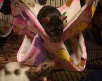 2, 3 and 4 layer honeycomb hammocks for rats and other small animals