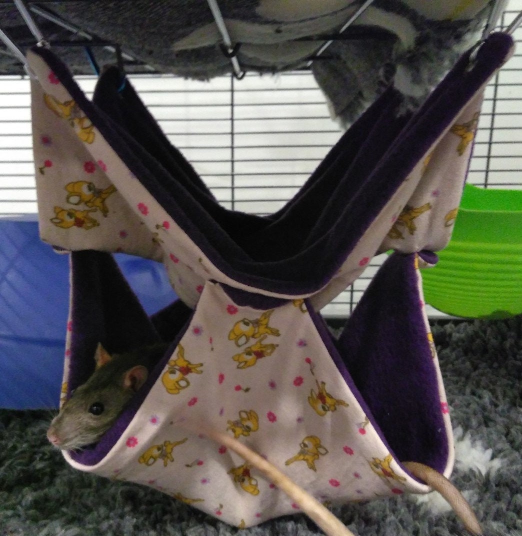 2 3 and 4 Layer Hammocks for Rats and Other Small Etsy