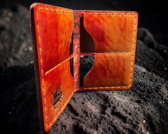 Rocado Shell Cordovan Five Pocket Bifold Wallet