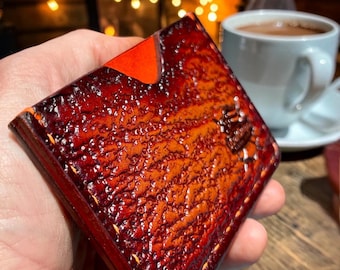 Minimalist Horween Leather Three Pocket Minimalist Wallet