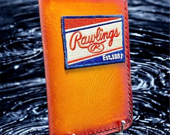 Five Pocket Bifold Travel Wallet featuring Rawlings patch