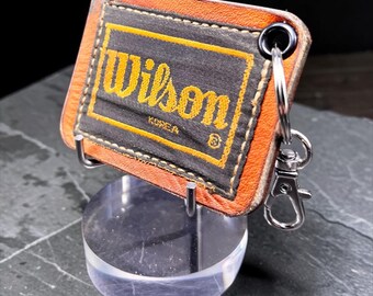 Leather Keychain repurposed from a Wilson Baseball Glove