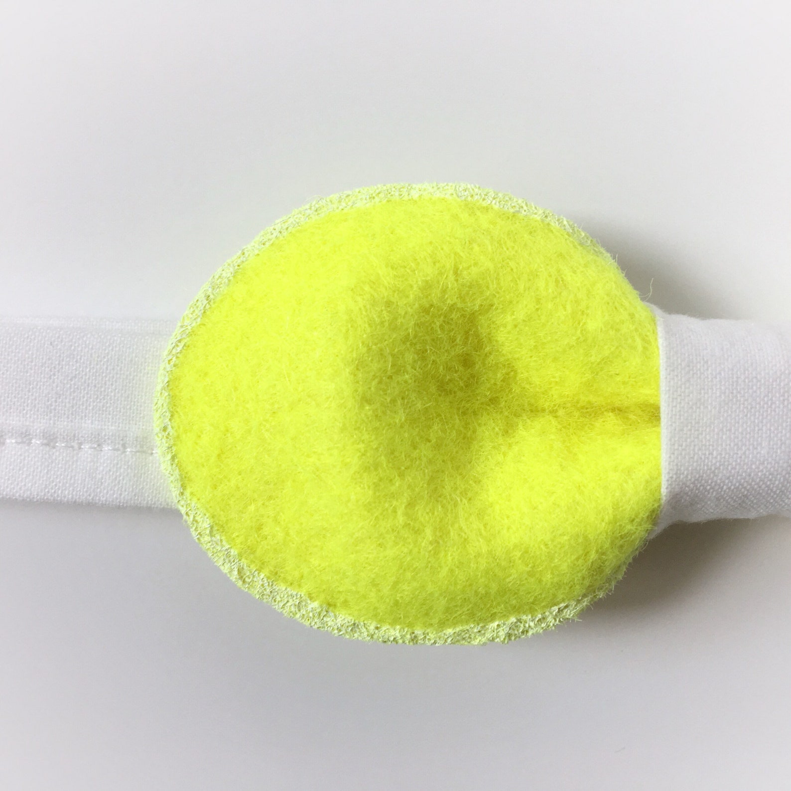 Felt Tennis Ball Bow Tie / Adjustable Neck Size 15 19 Inches Etsy