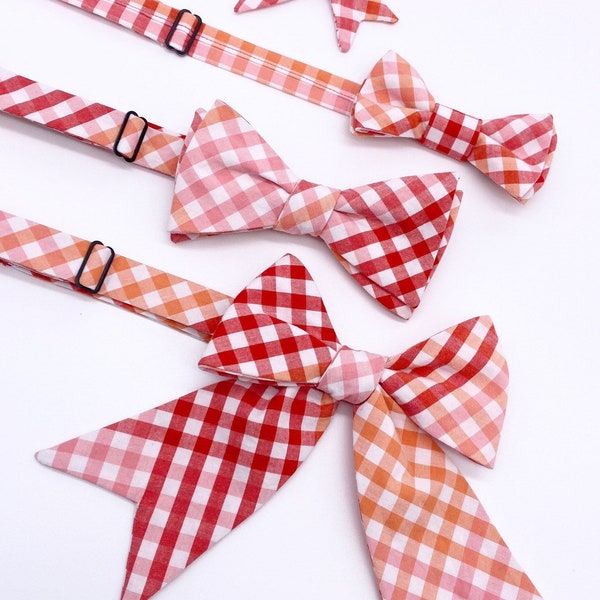 matching tie and bow tie