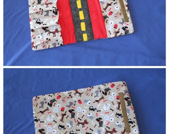 Toy Car Wallet, Toy Car Carrier, Car Holder, Activity Wallet, Travel Car Mat, Fabric Car Wallet, Car Wallet,