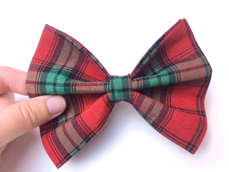 Deck The Halls Dog Bow Tie