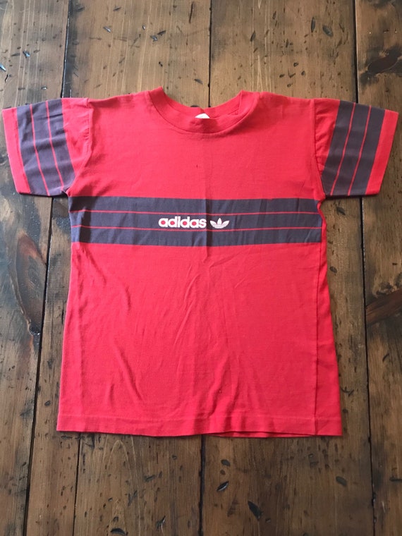 Vintage 80s Adidas Retro Adidas Tshirt 