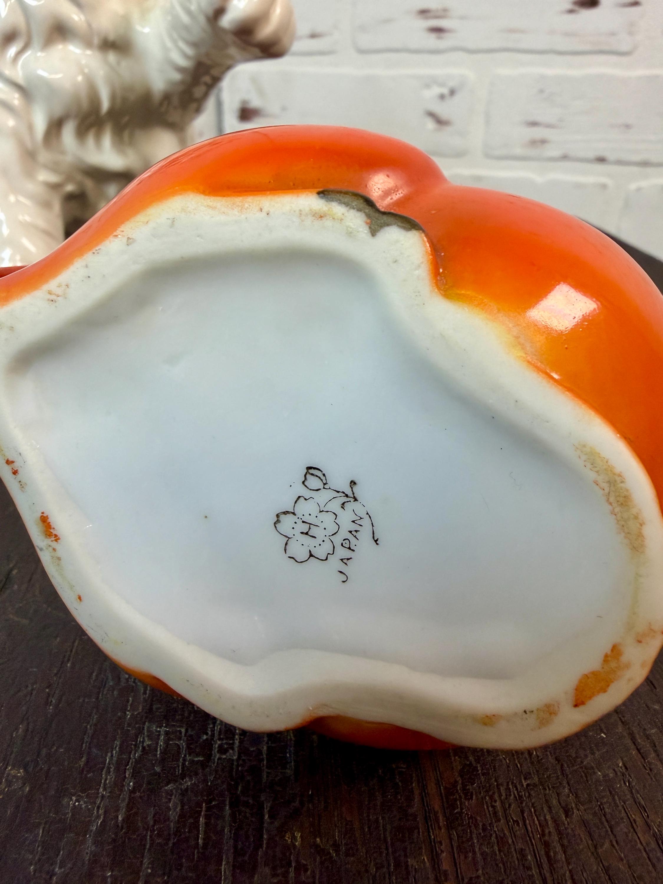 Vintage Orange Rabbit Creamer Pitcher | Mid Century Japan Ceramic Bunny ...
