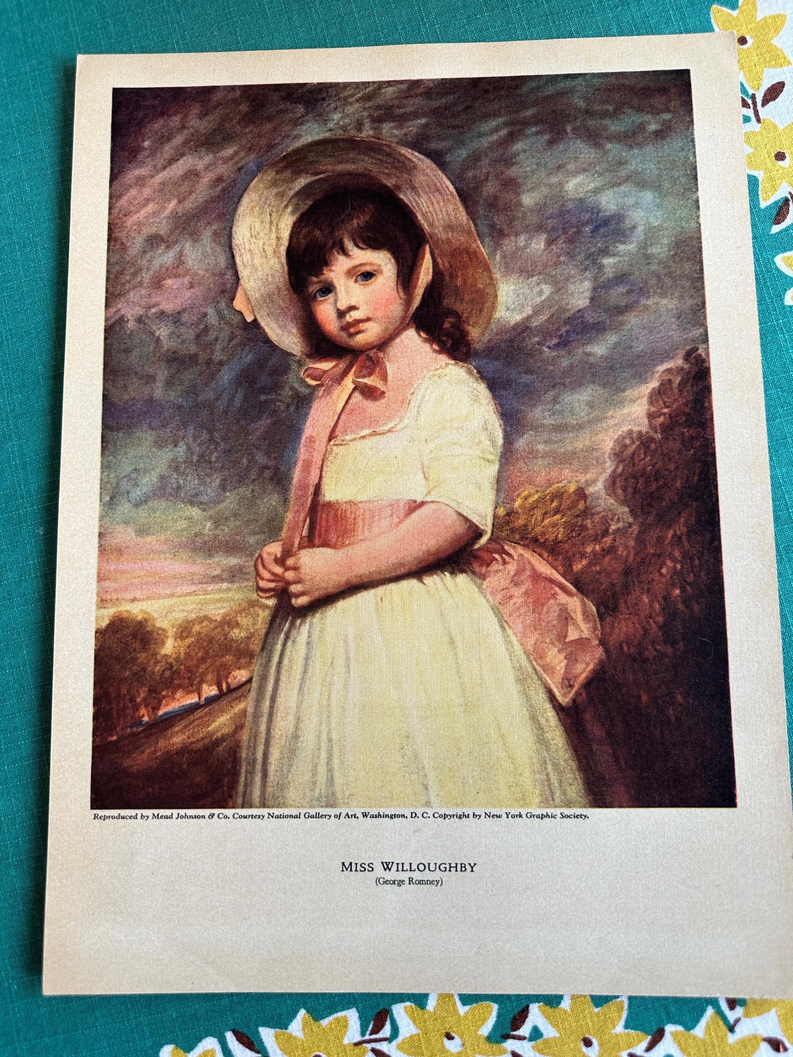 Vintage Print Reproduction, 1940s, Miss Juliana Willoughby, George ...