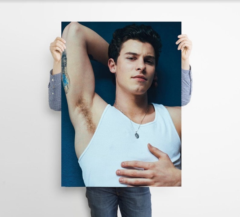 Shawn Mendes Poster Canvas / Shawn Mendes Print Canvas / | Etsy