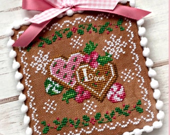 Holiday Sweethearts Christmas Cross Stitch PDF Chart