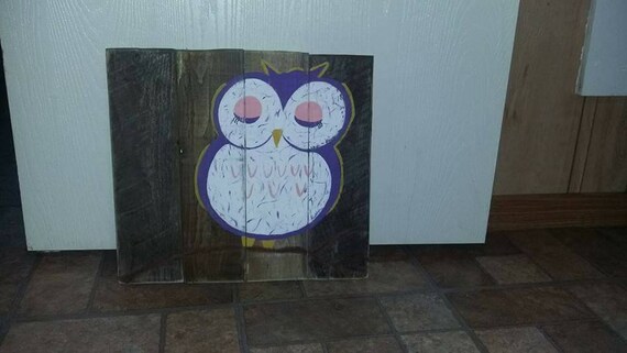 Owl Nursery Decor Sleepy Owl Little Girl Room Sign Rustic Kids Room Decor Purple And Pink Girls Bedroom
