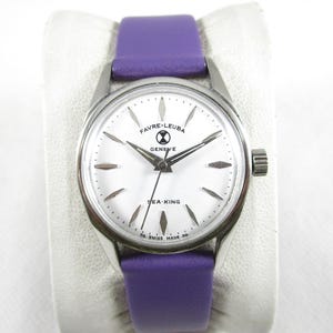 Original FAVRE-LEUBA Genève Sea King Hand-Winding Swiss Made Pre-owned Men&#39;s Vintage Watch #C736