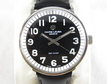 オリジナル FAVRE-LEUBA GENEVE シーキング 手巻き スイス製 中古