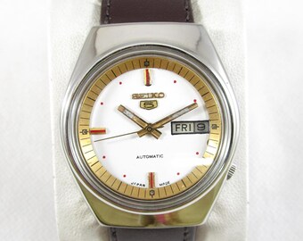 稼働品　SEIKO セイコー　自動巻き　デイデイト　メンズ　腕時計　ヴィンテージ ヴィンテージ セイコー 5 メンズ 自動巻き腕時計 Dx 6309 デイ/デイト
