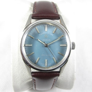 Original FAVRE-LEUBA Genève Sea King Hand-Winding Swiss Made Pre-owned Men&#39;s Vintage Watch #C833