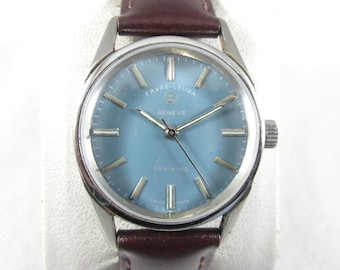 ヴィンテージ FAVRE-LEUVA 手巻きメンズ 腕時計 ブルー 2025年最新】favre leubaの人気アイテム - メルカリ