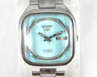 SEIKO/セイコー/skyliner/スカイライナー/DIASHOCK/21 セイコー スカイライナー 21石 シルク調縦縞模様ダイヤル 手巻き