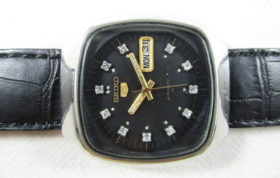 Seiko 5 automatic vintage square hotsell