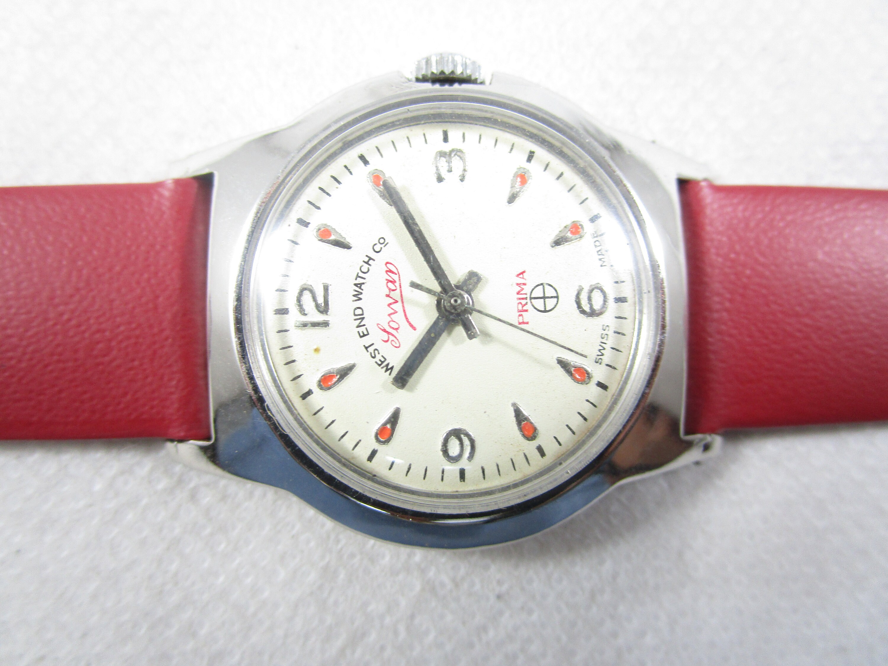 【希少】West End Watch Co sowar Rare Vintage West End Watch co Sower Manual Sunburst Green