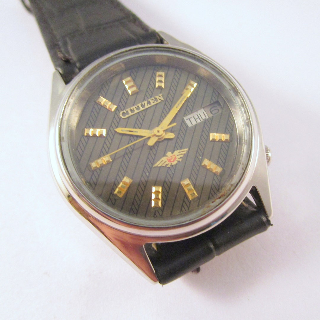 Montre Citizen Automatique 21 Jewels - Vintage Années 70 - Acier Inoxydable - Occasion