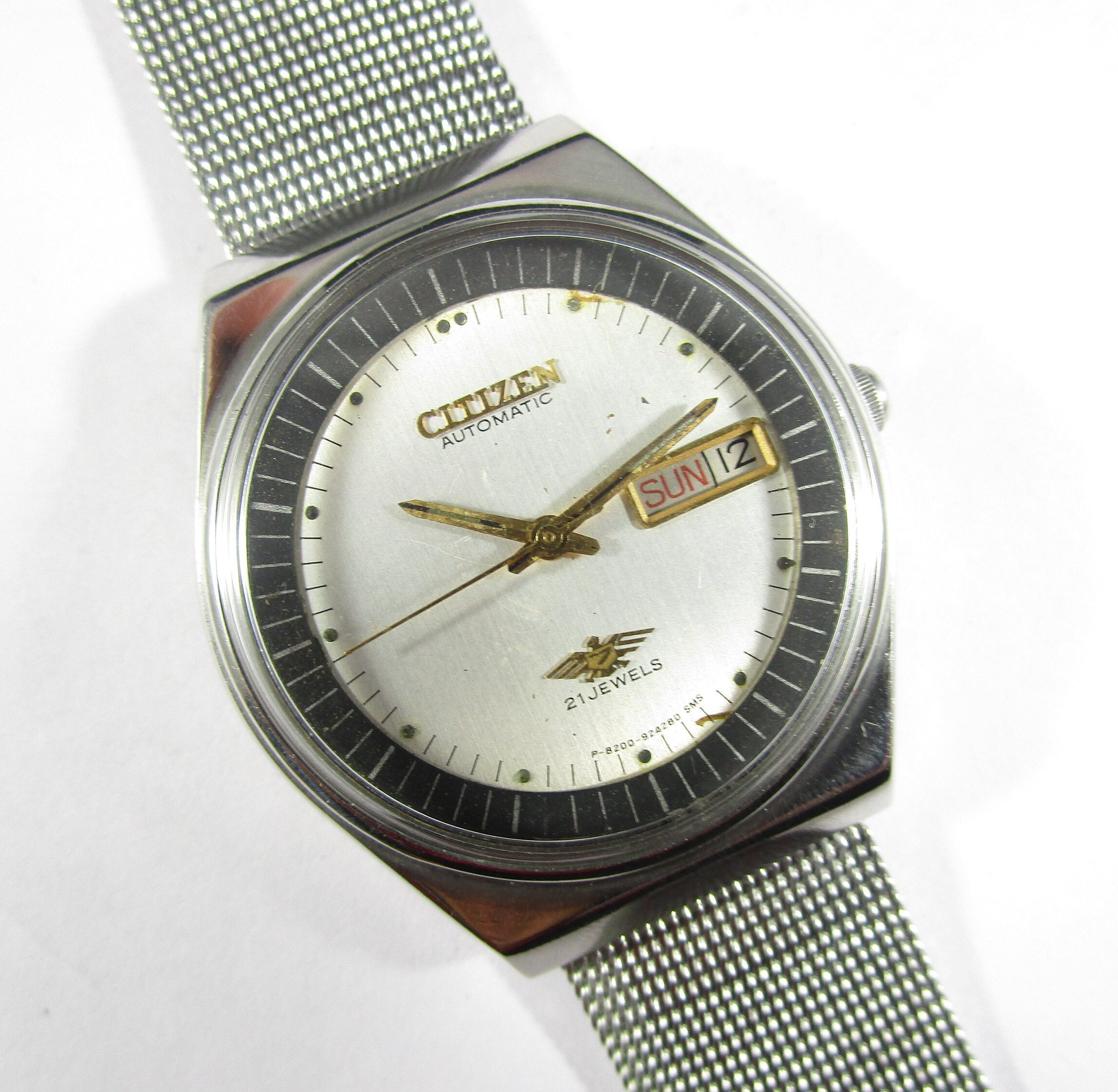 シチズン　オートマチック　21ジュエルズ Original CITIZEN 21 JEWELS Day-date Automatic Japan Made