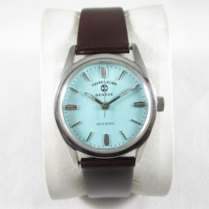 Original FAVRE-LEUBA Genève Sea King Hand-Winding Swiss Made Pre-owned Men&#39;s Vintage Watch #C397