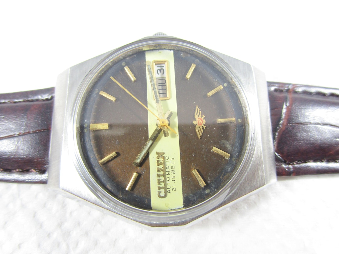 Original Vintage CITIZEN 8200A 21 Jewels Original Dial Automatic