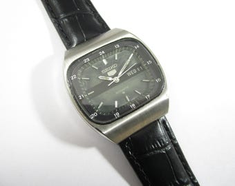 vintage an・an no.5 ORIGINAL SEIKO 5 Automatic Day Date Japanese Wrist Gent's Vintage