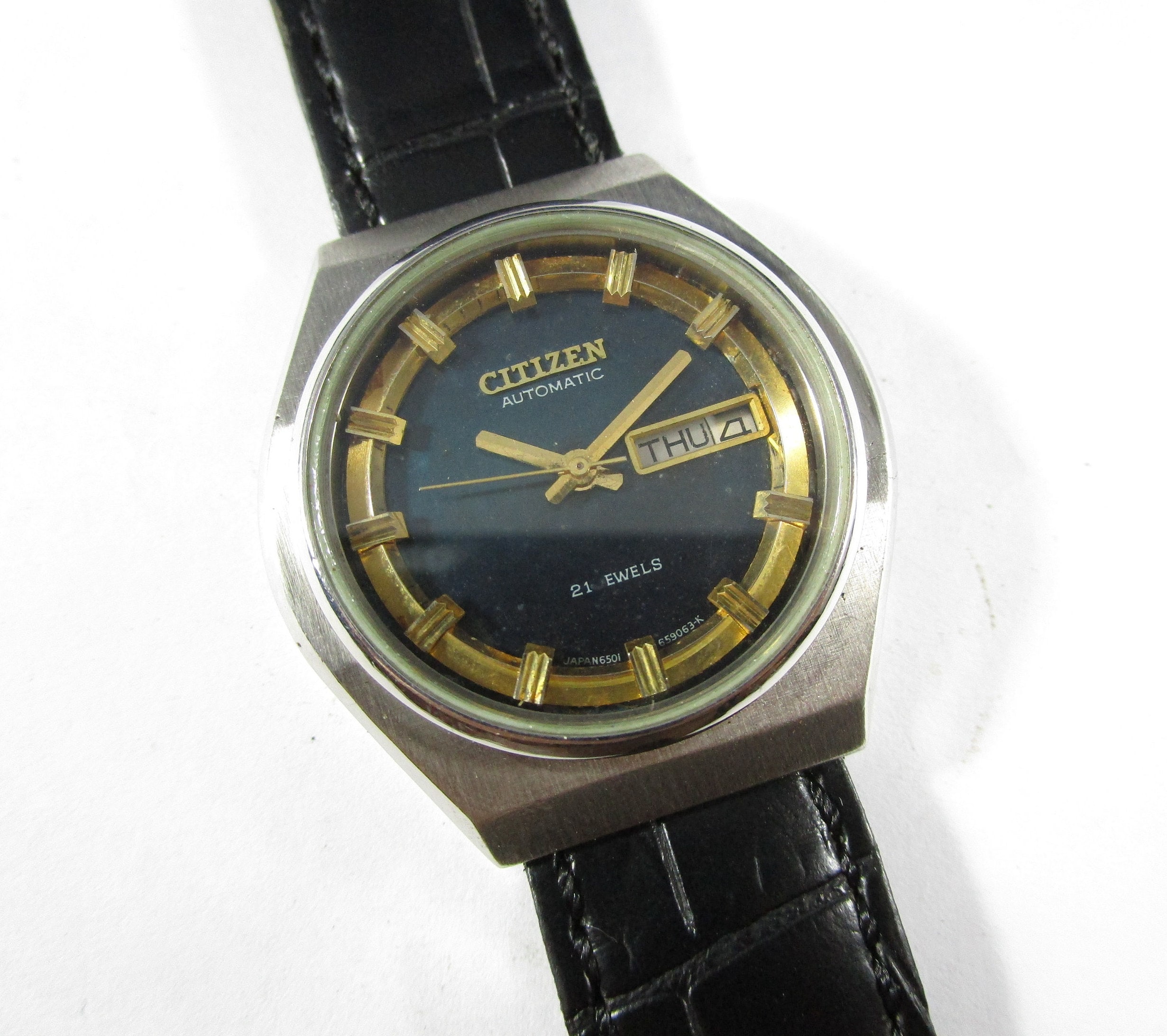 RARE CITIZEN, Original Citizen 21J Automatic Day Date RARE CITIZEN, Original Citizen 21J Automatic Day Date