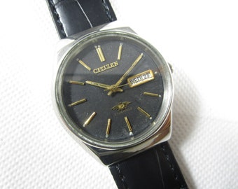 Original Vintage CITIZEN 21 Jewels Automatic Day-date Japan Made