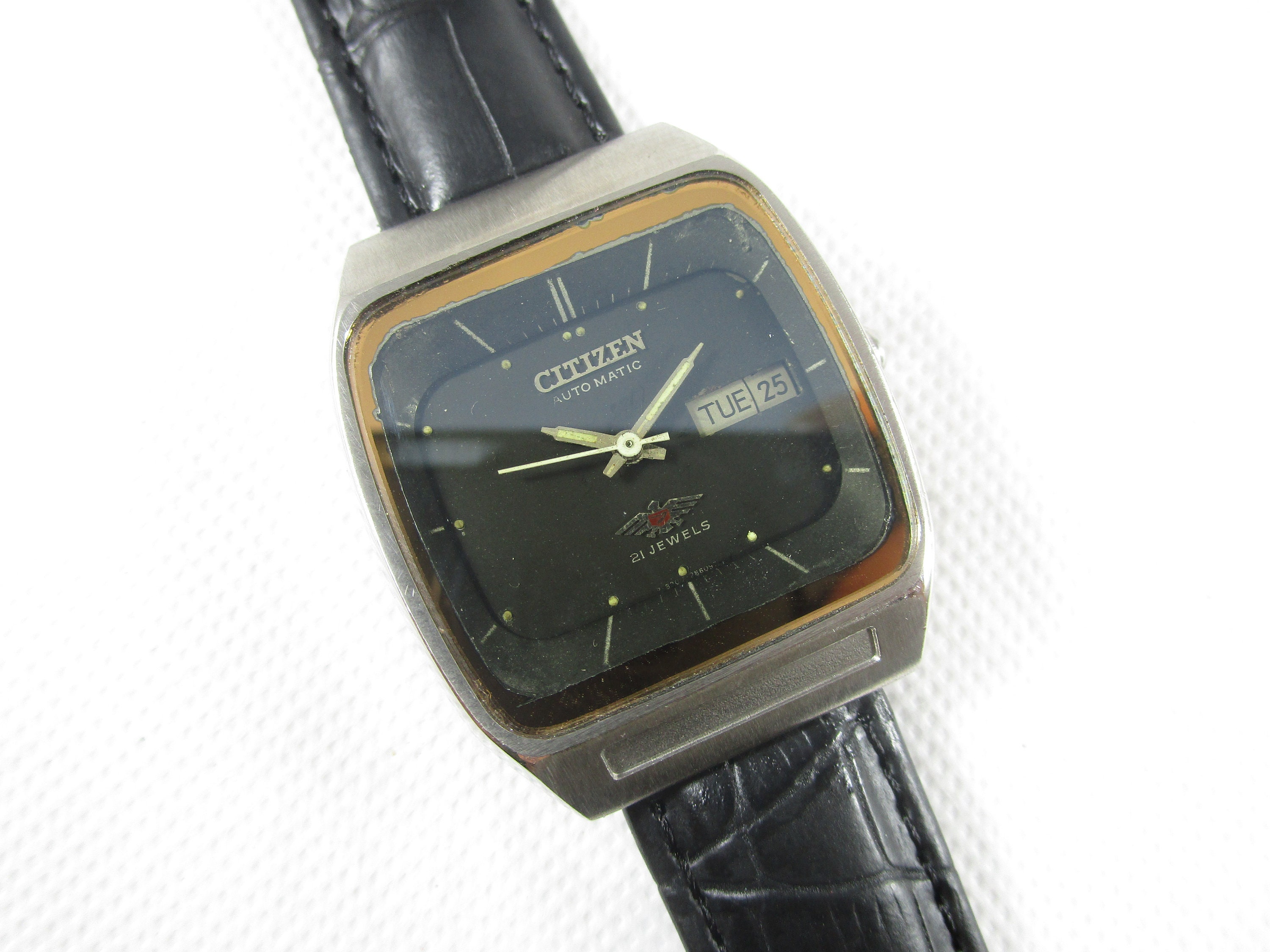 Original Vintage CITIZEN Eagle 7 21 Jewels Automatic Day-date