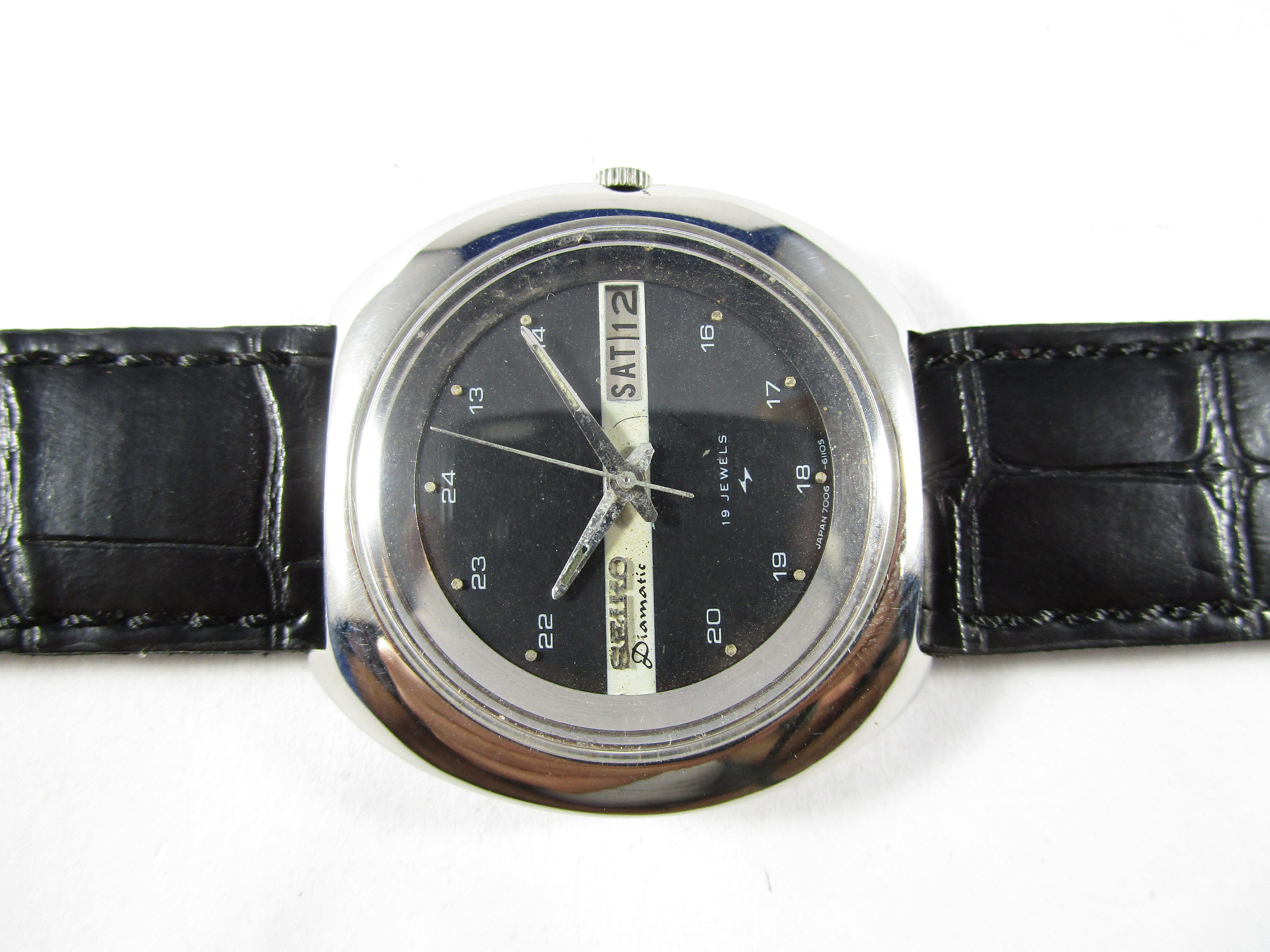 RARE Original 100% Authentic Vintage SEIKO DIAMATIC 19J - Etsy Denmark