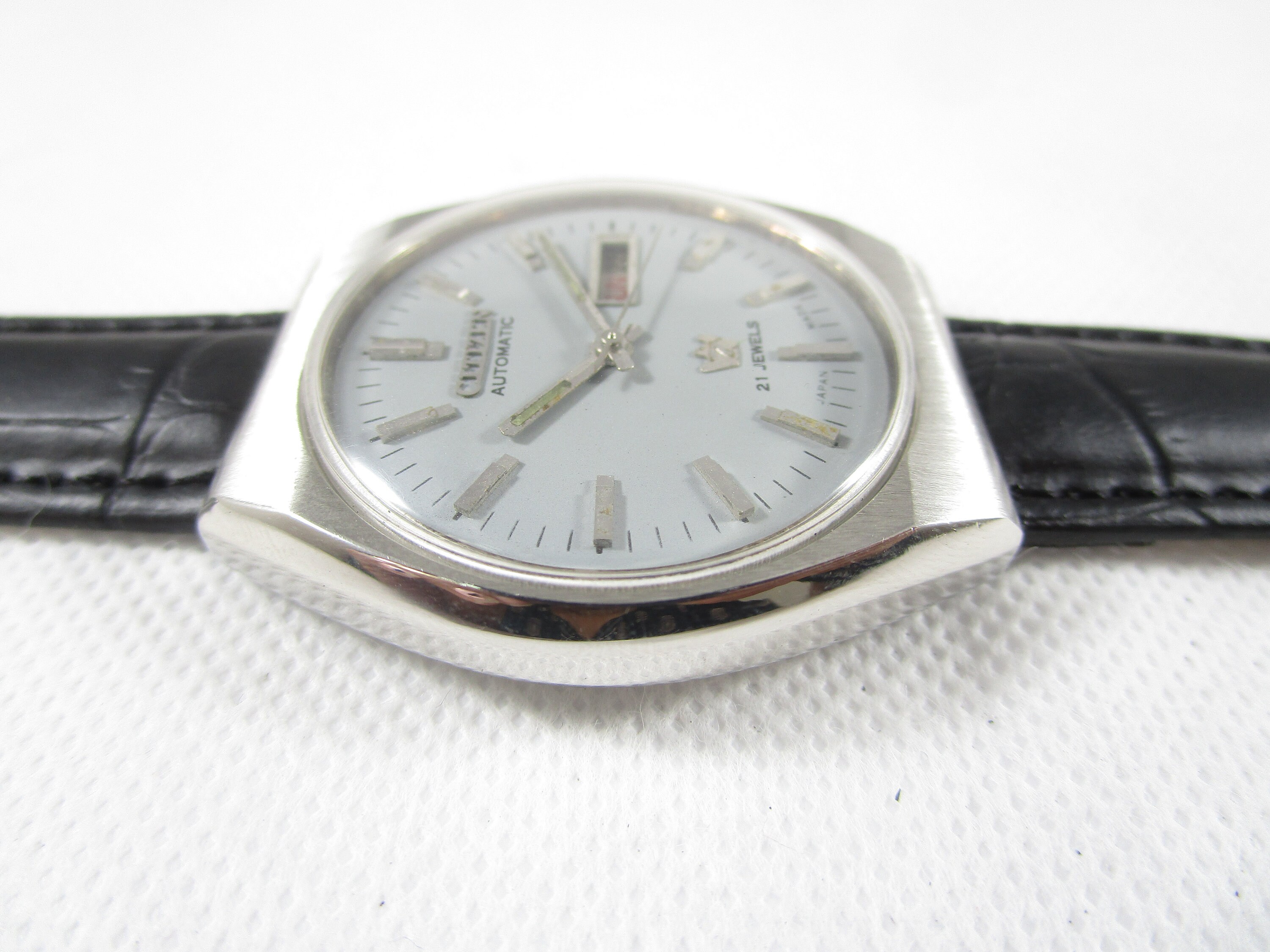 Original Vintage CITIZEN 21 Jewels Automatik Day-Date Japan Made