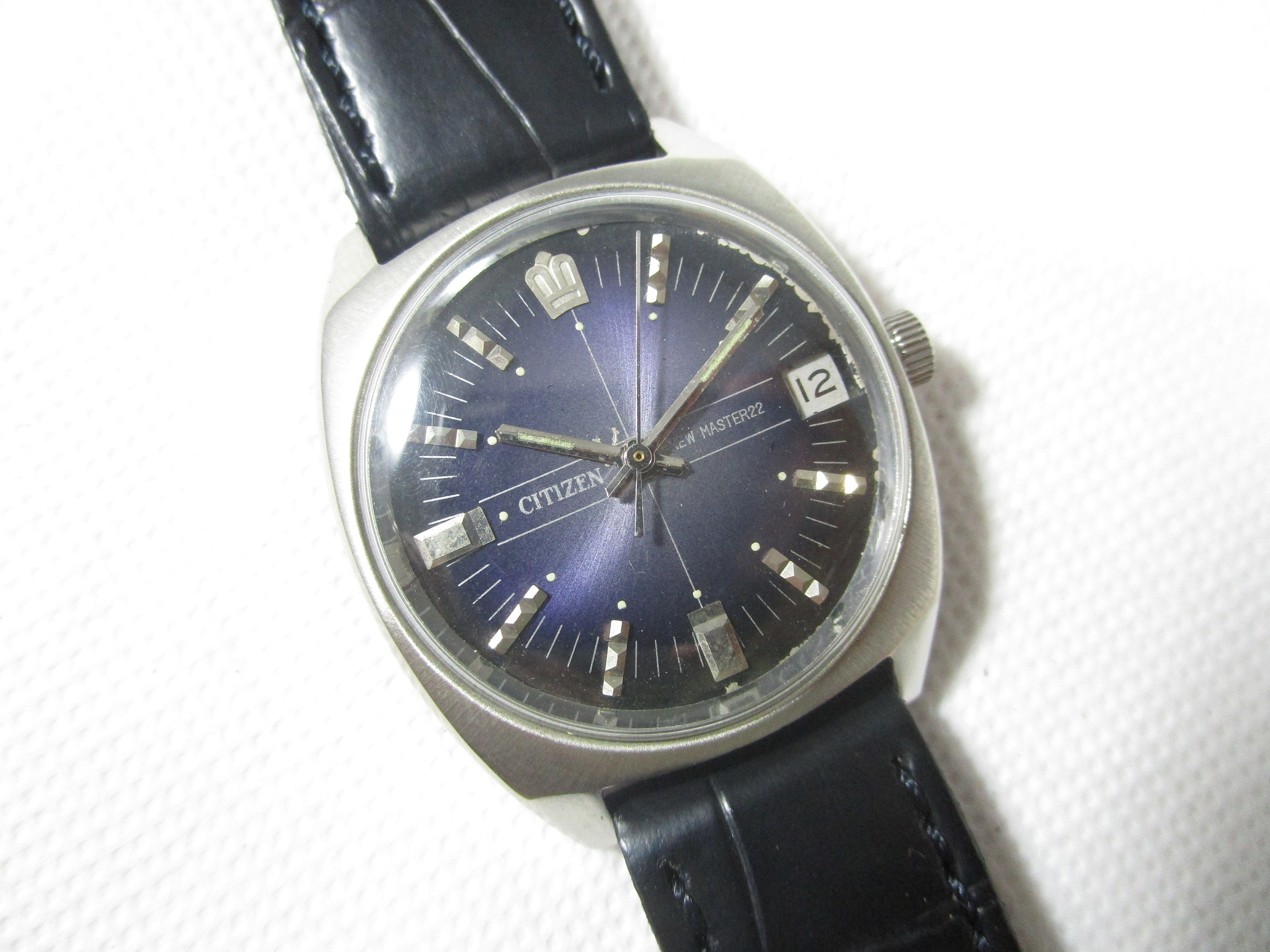 Original Vintage CITIZEN New Master22 Date HAND WINDING Japan Made