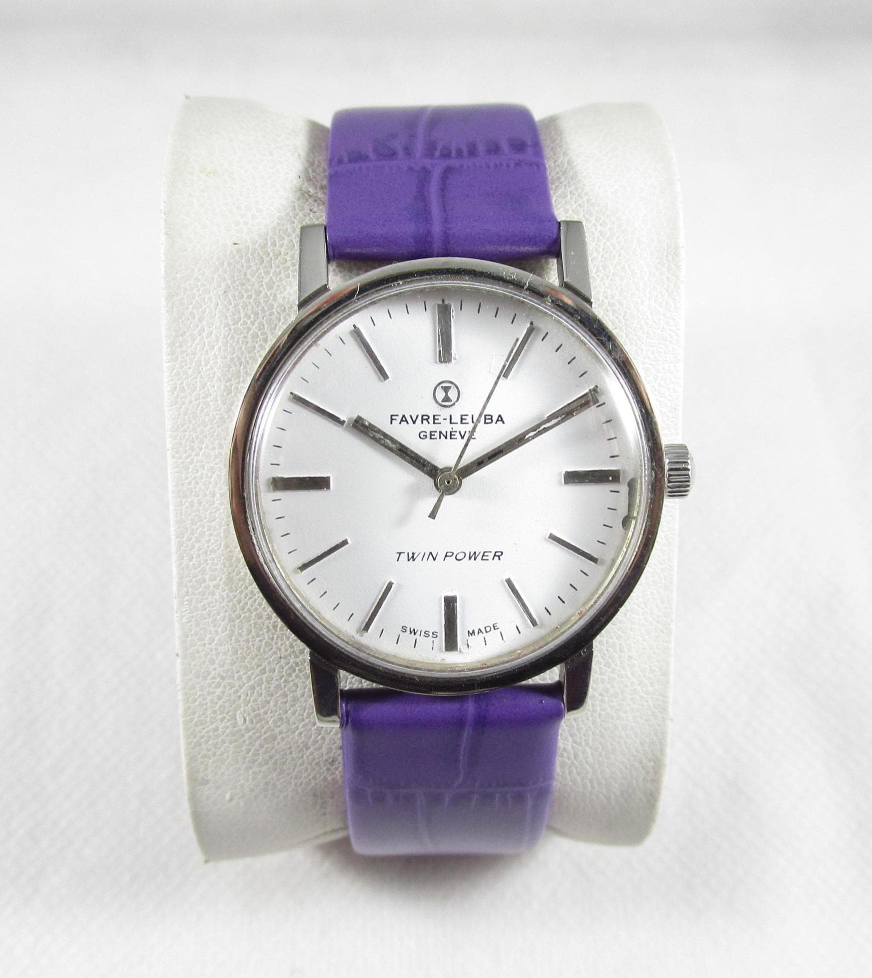 Original FAVRE-LEUBA Genève TWIN Power Hand-winding Swiss Made Pre