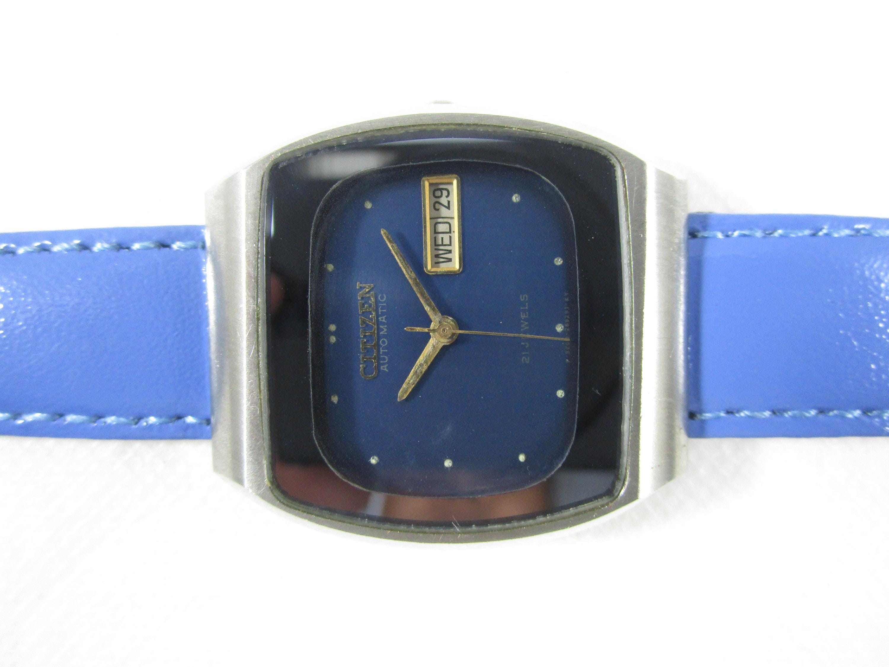 Vintage CITIZEN 21 JEWELS Automatic Day Date Japan Made Watch