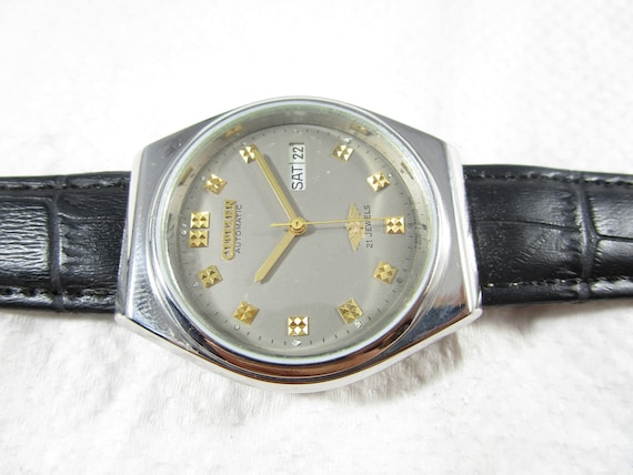 vintage an・an no.21 Original Vintage CITIZEN 21 Jewels Original Grey Dial Automatic