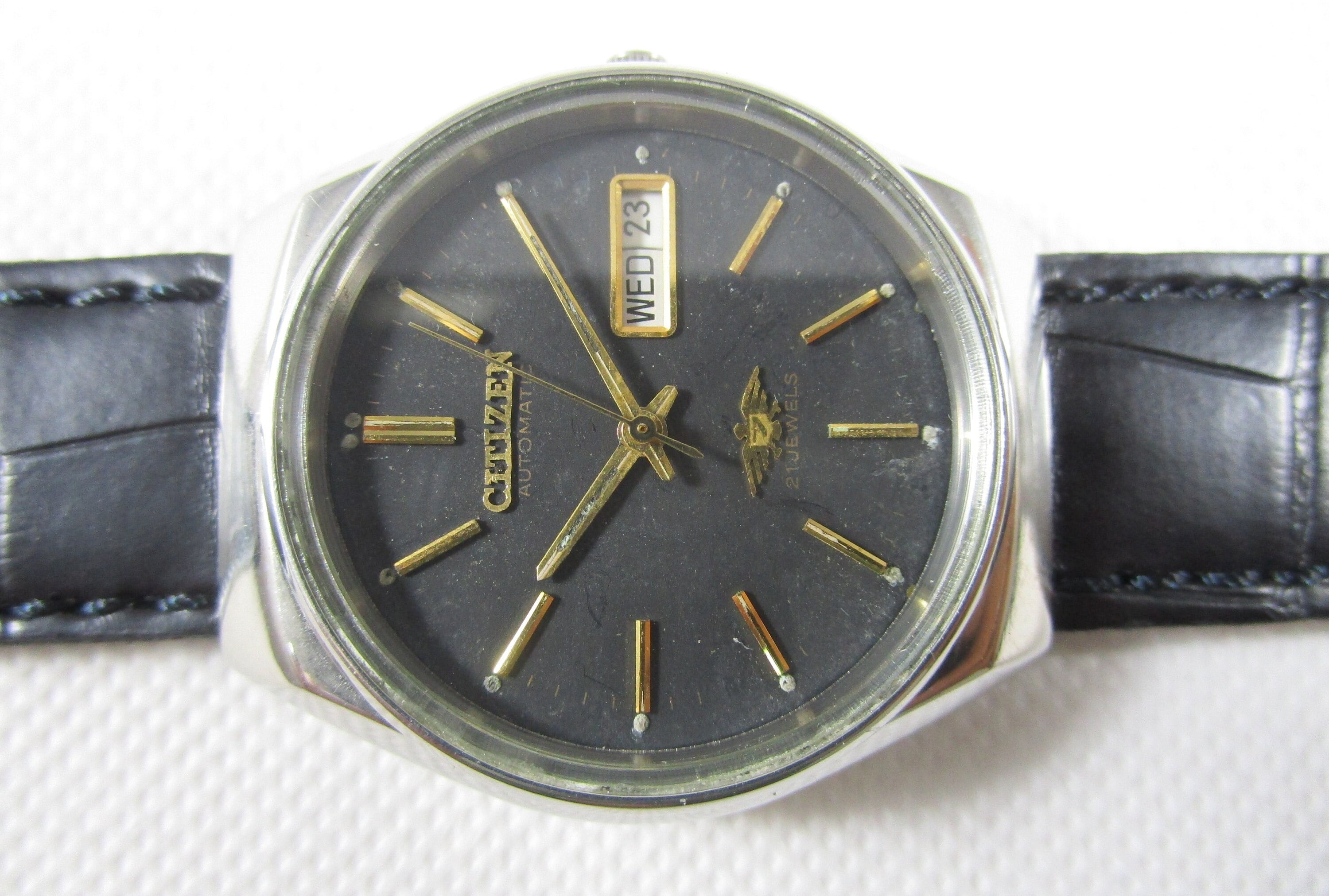 Original Vintage CITIZEN 21 Jewels Automatic Day-date Japan Made