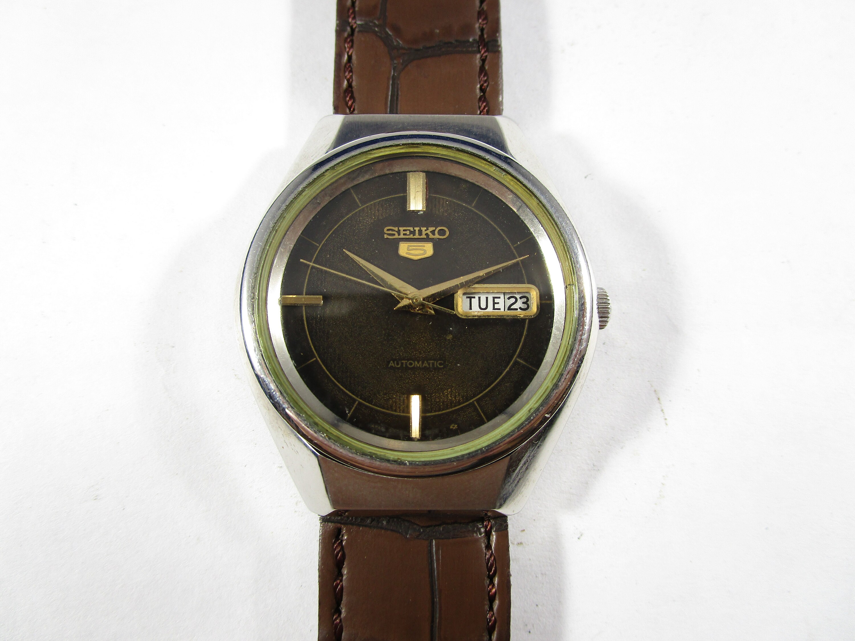 Seiko 5 Original SEIKO 6309 Automatic Day Date Antique Rare - Etsy