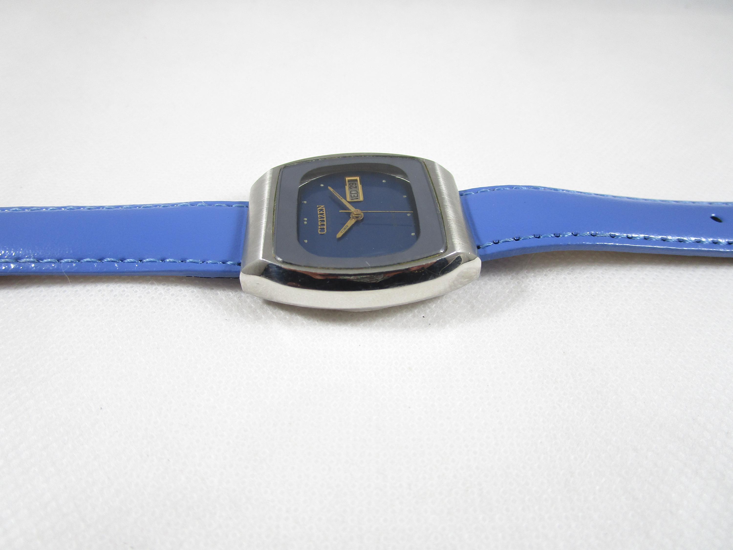 Vintage CITIZEN 21 JEWELS Automatic Day Date Japan Made Watch