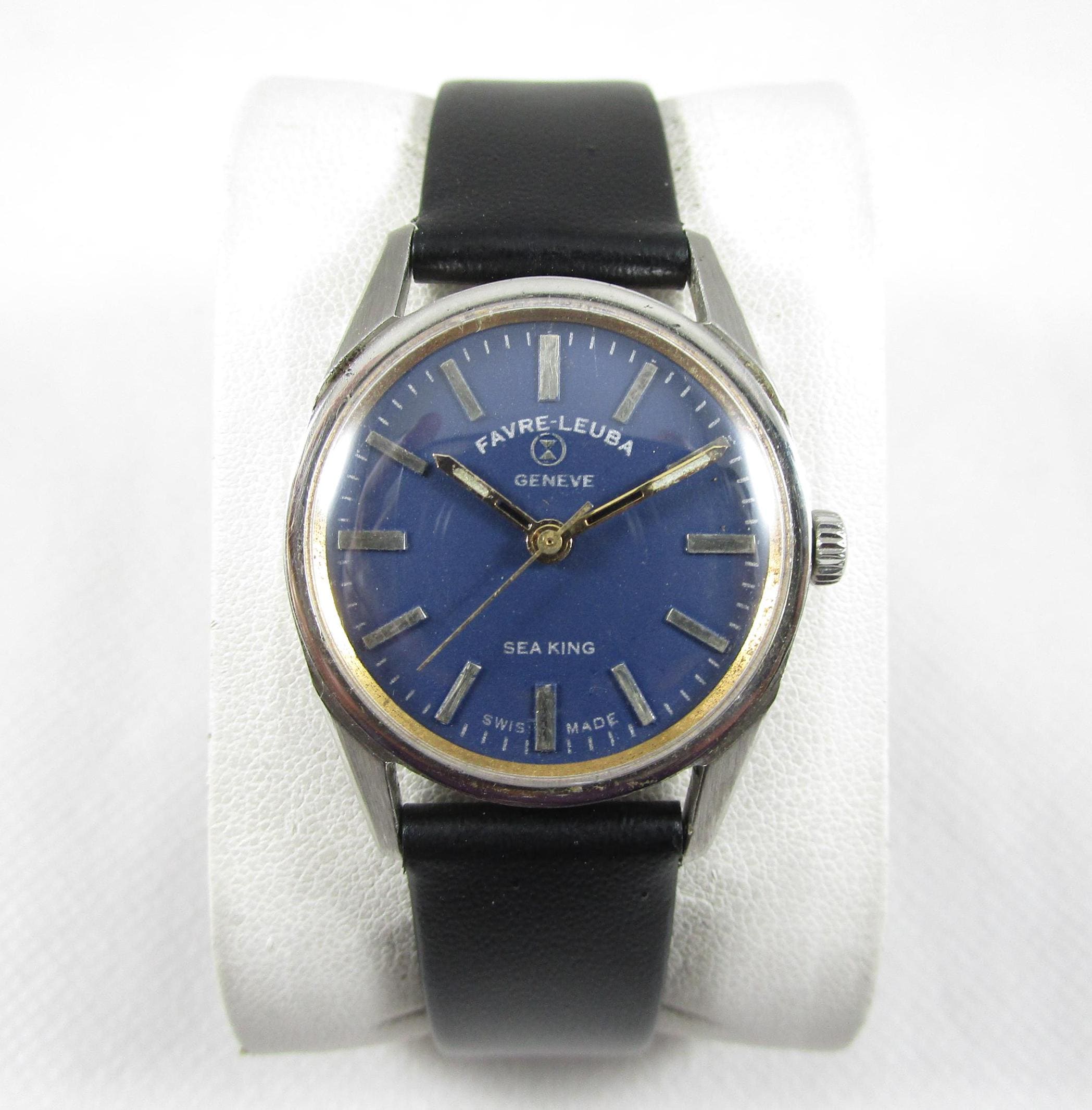 Original FAVRE-LEUBA Genève Sea King Hand-winding Swiss Made Pre