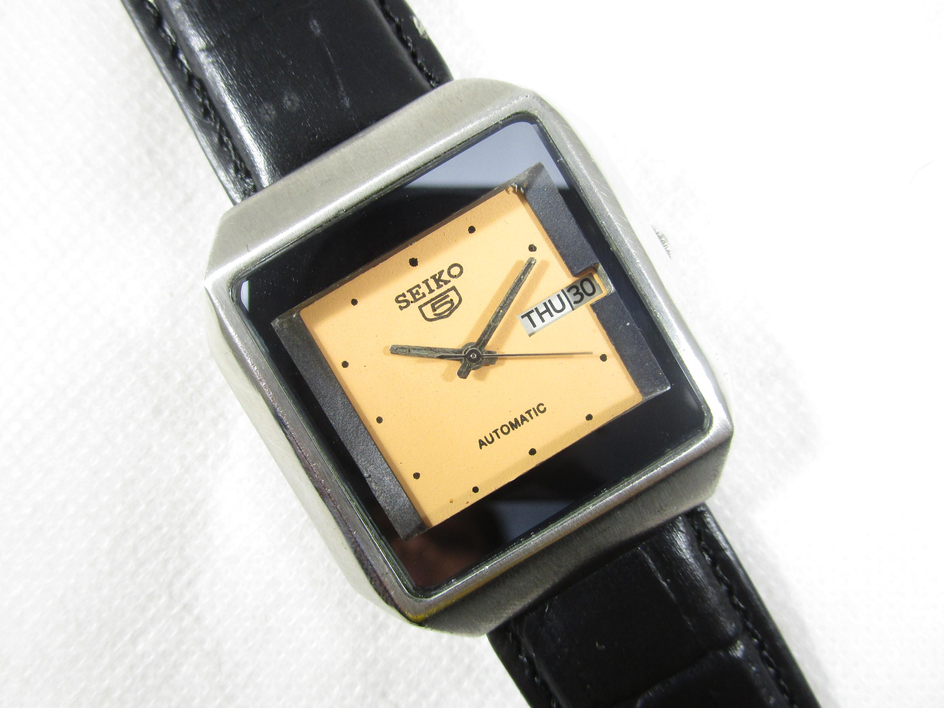 VINTAGE SEIKO 5 Day Date Automatic Japan Made Wrist Watch# C554 - Etsy