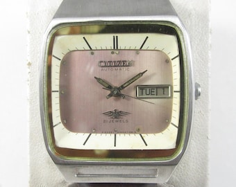 ア*O様 CITIZEN AUTOMATIC 21JEWELS 本体 Original Vintage CITIZEN 21 JEWELS Automatic Day-date Japan Made