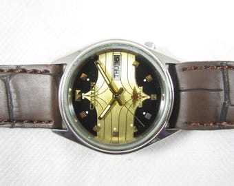 Original Vintage CITIZEN 21 Jewels Automatic Day Date Japan Made