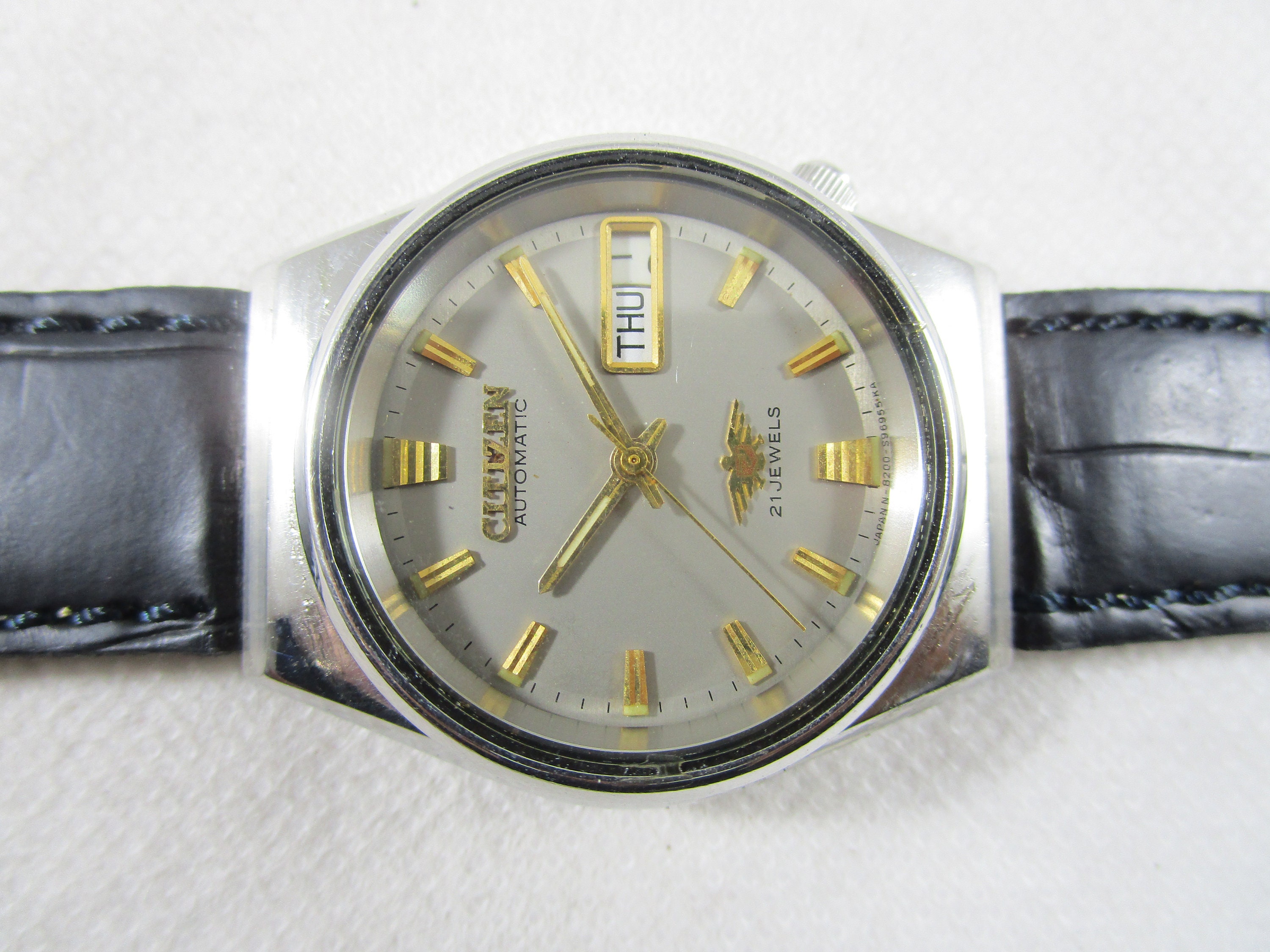 Original CITIZEN 21 JEWELS Day-date Automatic Japan Made Wrist