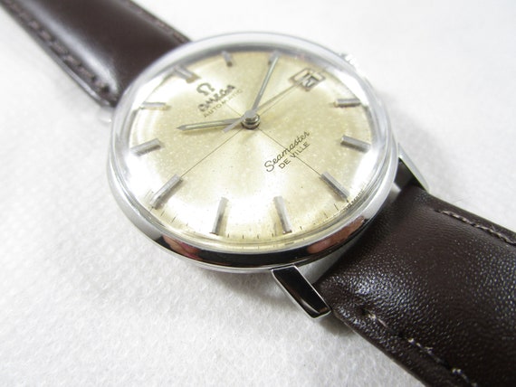 OMEGA SEAMASTER DEVILLE Date  Automatic Swiss Mad… - image 6