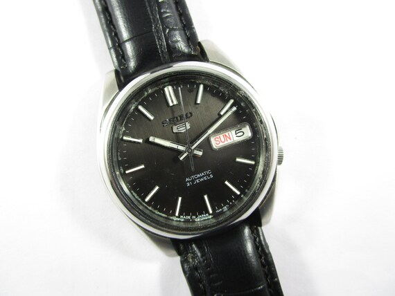 Original 100% Authentic VINTAGE SEIKO 5 21 Jewels Day-date - Etsy UK