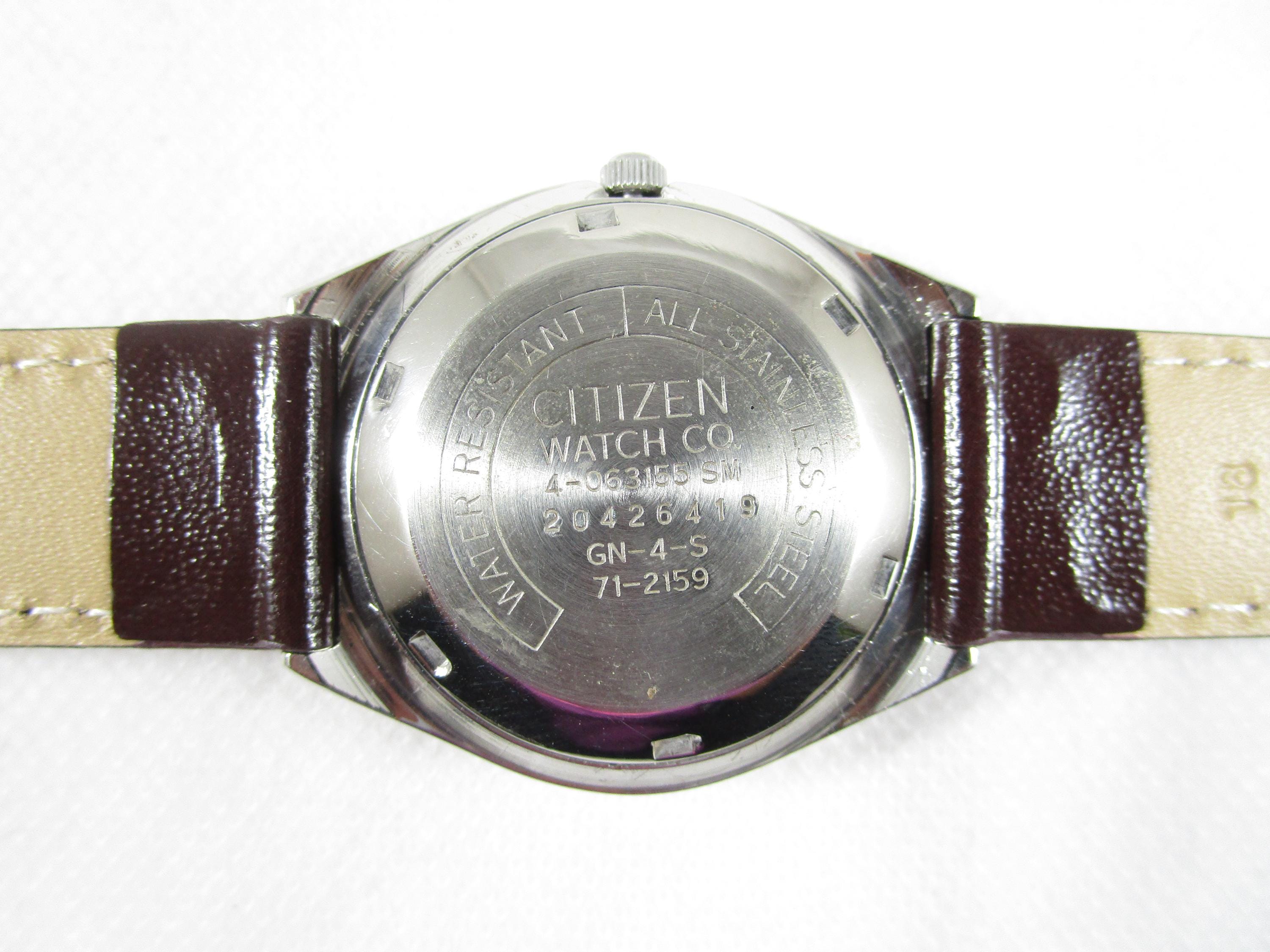 Vintage CITIZEN 21 Jewels Automatic Day Date Japan Made Watch
