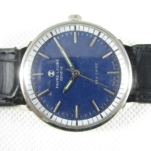 Original 100% Vintage FAVRE LEUBA GENEVE Sea-Chief Winding Swiss Wrist Watch #Z525
